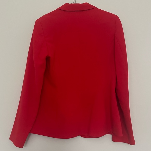 BASQUE SOFT RED BLAZER - Picture 4 of 4